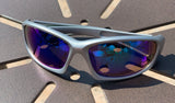 Wrap-Around Sunglasses- Titanium Viper